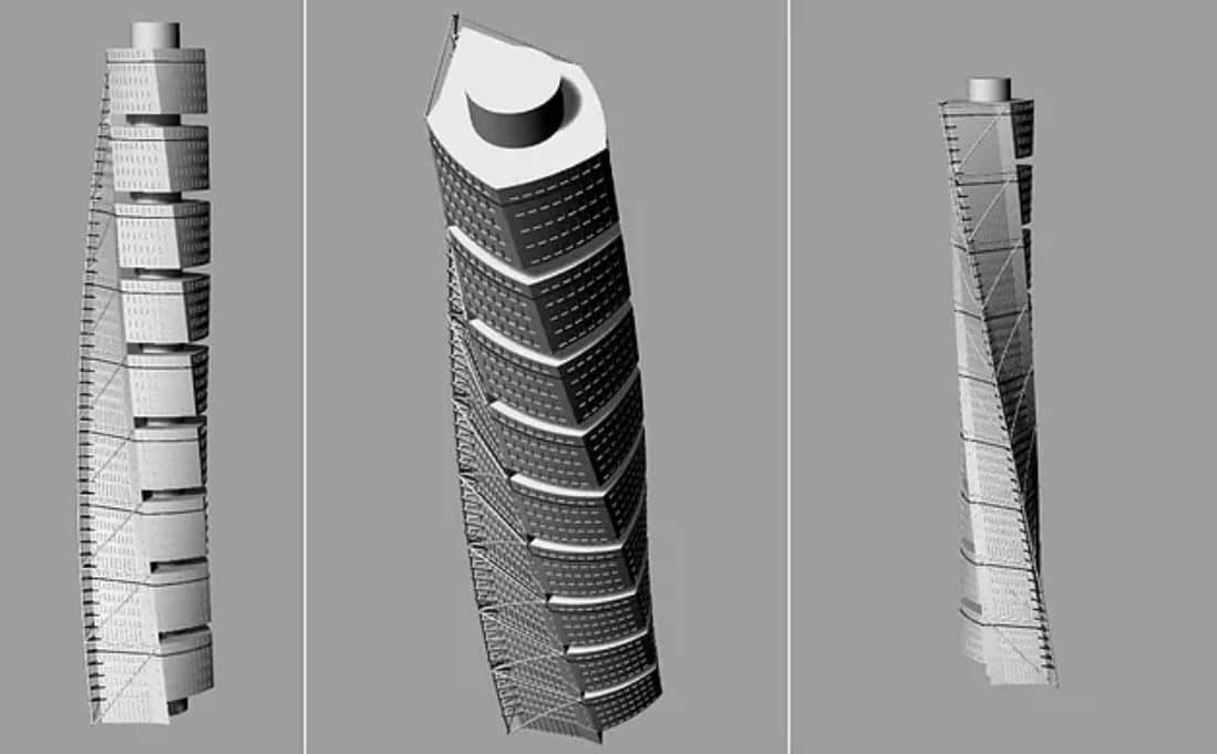 Drukowanie 3D Turning Torso za pomocą BCN3D Sigma