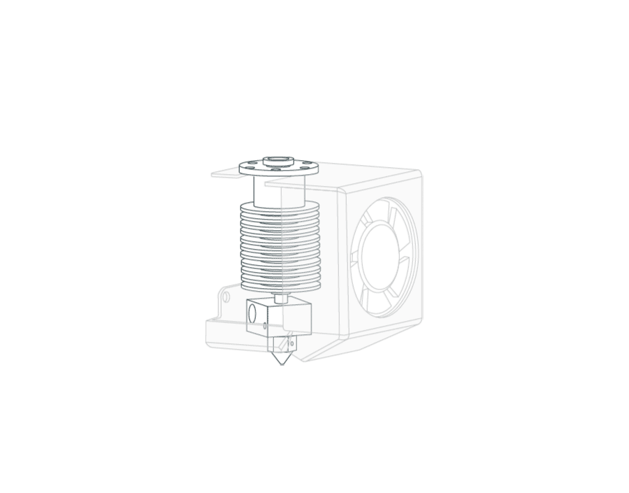 Drukarka 3D Sigma R19 Hotendy e3D
